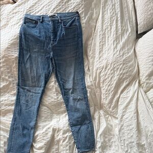 Denim Forum Women's Medium Blue Skinny Jeans